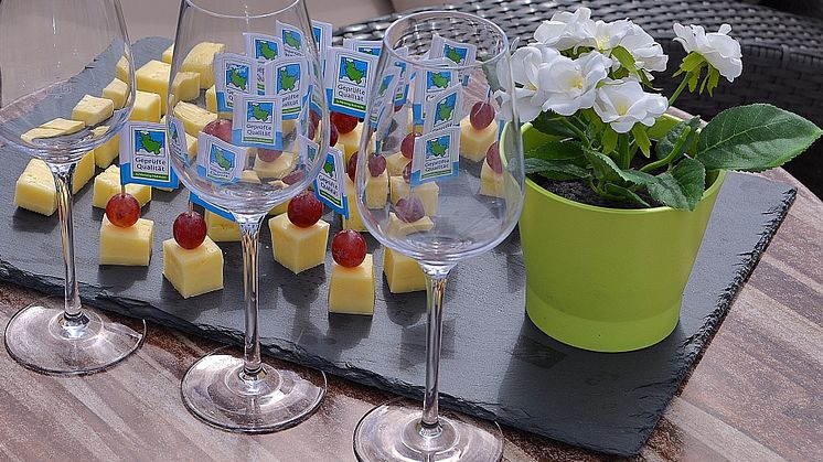 Presse- und Fototermin zum Kieler Genießerfestival „Käse trifft Wein“