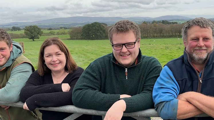 Sarah Kyle with her family