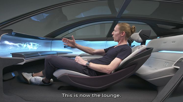 The design of the Audi grandsphere concept