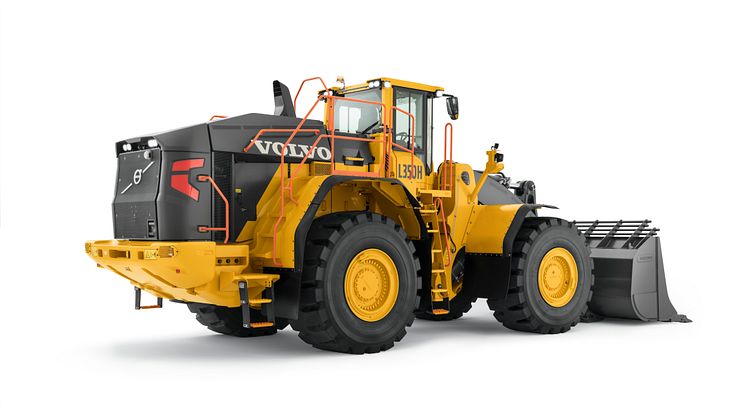 Volvo L350H: flaggskeppet bland våra hjullastare