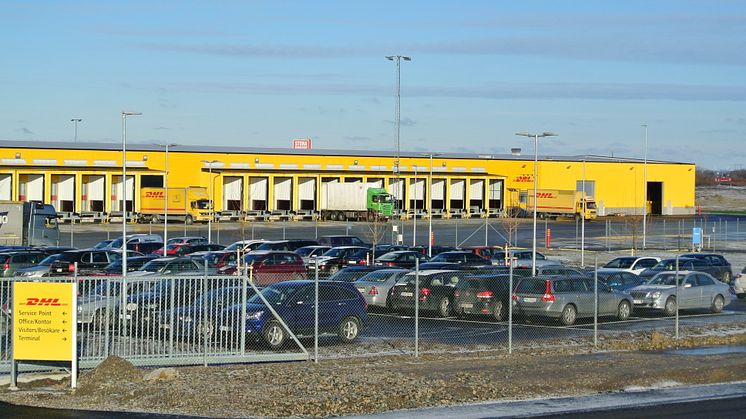 DHL Malmö har flyttat till nybyggd och miljöcertifierad terminal i Sunnanå 
