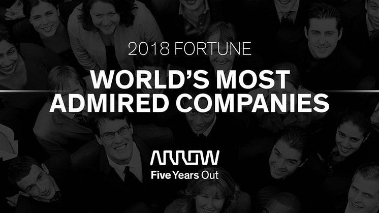 Arrow toppar kategori i Fortunes Most Admired 