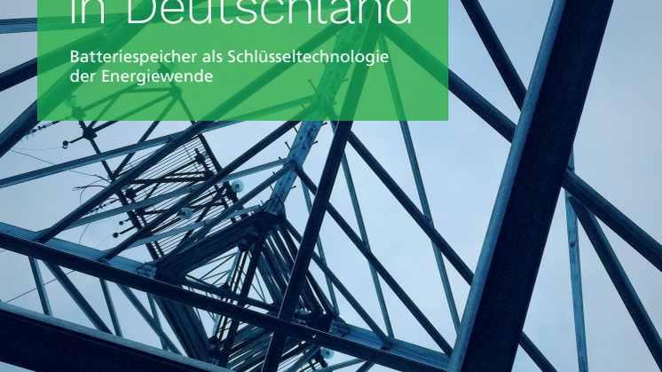 Whitepaper: Batteriespeicher als Schlüsseltechnologie zur Umsetzung der Energiewende in Deutschland