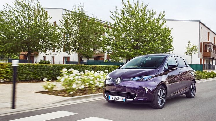Samarbete mellan Renault och Paris Stad för eldriven mobilitet