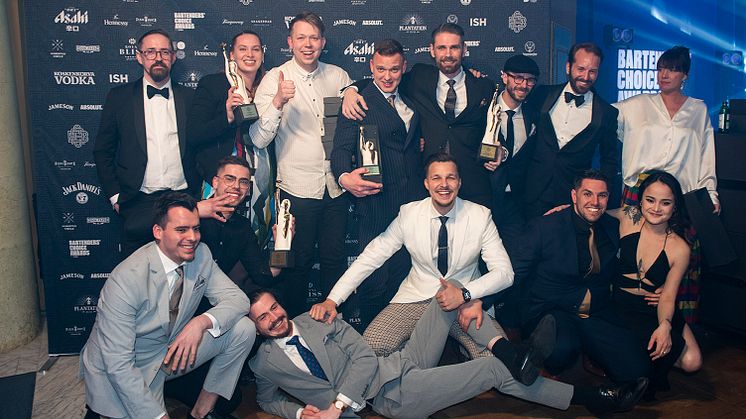 Pier 42's award-winning team at Bartenders' Choice Awards 2022