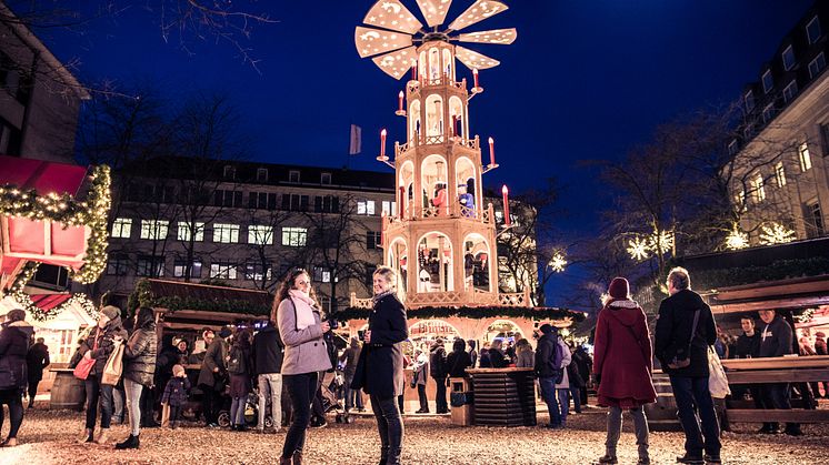 Weihnachtszauber in Kiel.Sailing.City: Bis zum 23.12.2024 haben die Weihnachtsmärkte der Kieler Innenstadt regulär geöffnet.