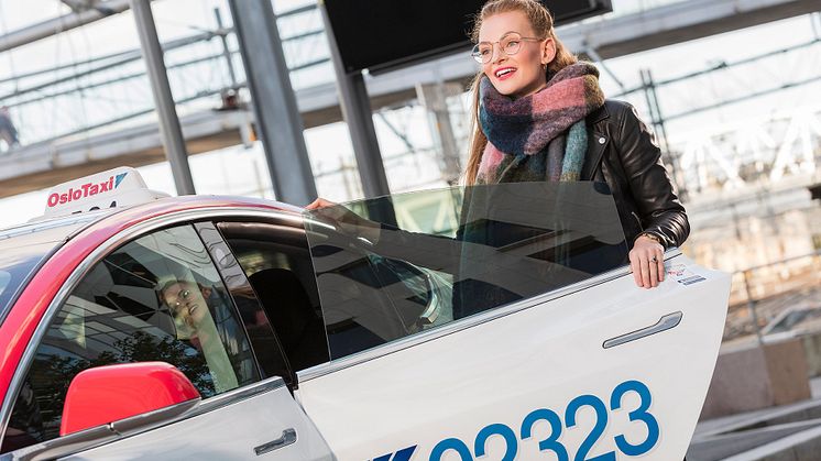 Oslo Taxi - kunde og drosje