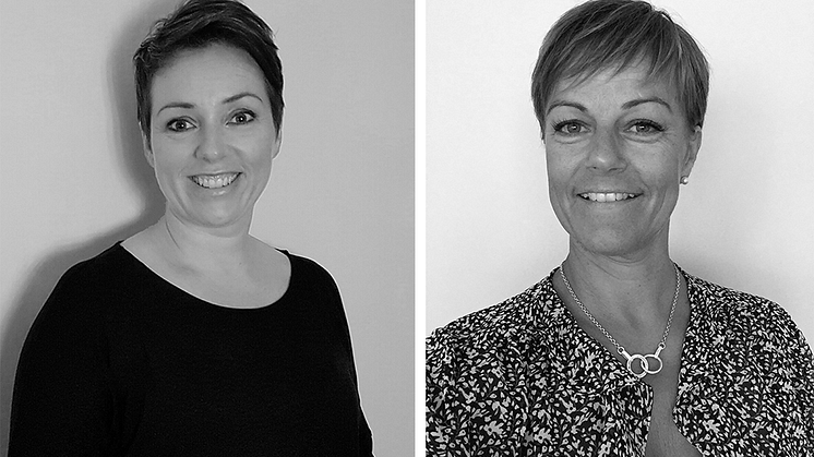 Från vänster; Nina Storsveen och Carita Sandros