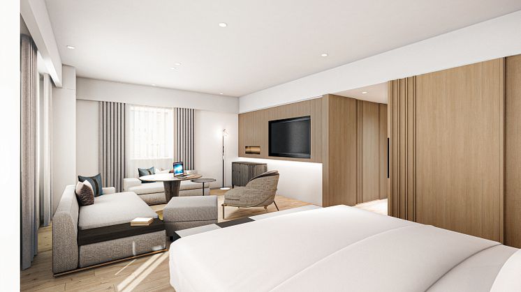 Premium King Bed Room at Courtyard by Marriott Tokyo Ginza Hotel