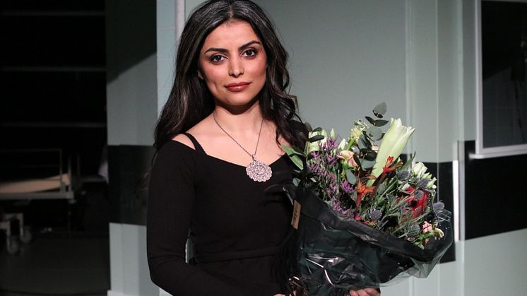 Sara Omar modtager Talentprisen