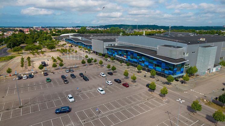 Här på Halmstad Arena kommer ATG Svenska cupens första Final4 för herrar att arrangeras i mars nästa år. Foto: Joakim Leihed.