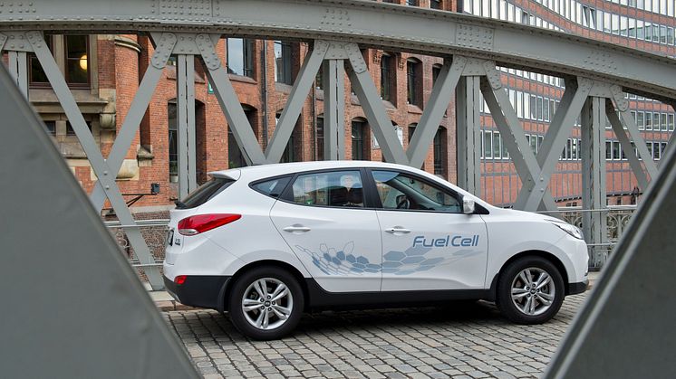 ix 35 Fuel Cell i Hamburg