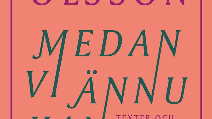 Vibeke Olsson Medan vi ännu kan tala omslag
