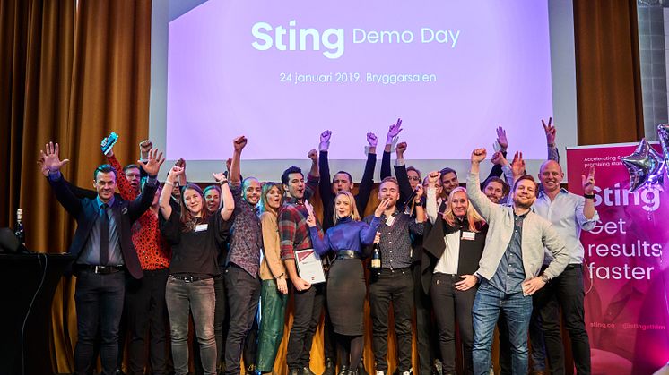 Hög energi på Sting Demo Day igår.