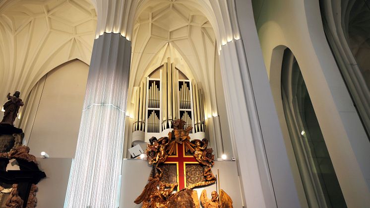 Die Schwalbennestorgel im Paulinum erklingt erstmals bei den XII. Leipziger Universitätsmusiktagen - Foto: Karolin Kelm