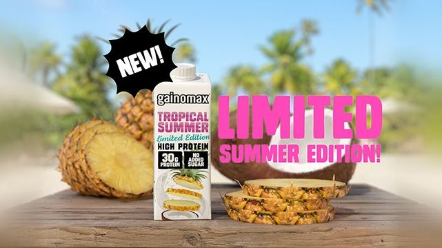 Gainomax Tropical summer kausimaku nyt kaupoissa!