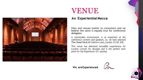 Experience 101 - The Hospitality Conference for Experiential Evangelists