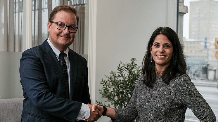 Fredrik Kullman och Miriam Lindberg