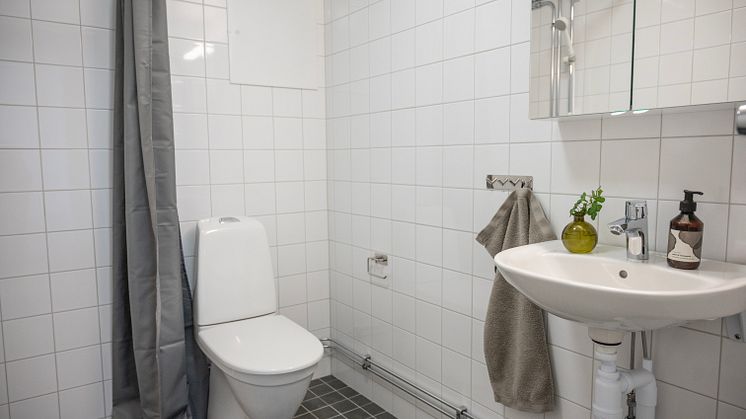 Studentlägenhet Röntgenvägen 5 badrum 5