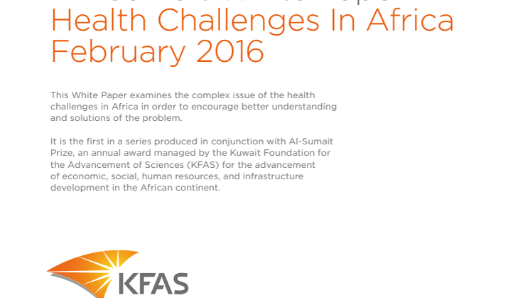 AL-SUMAIT White Paper - Health Challenges in Africa
