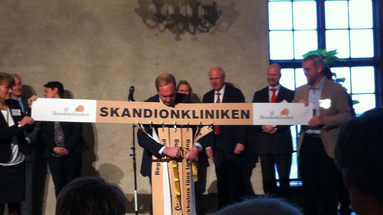 Åpning av Skandionkliniken i Sverige - LINK arkitektur