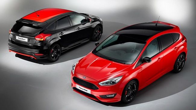 A Ford bemutatja a stílusos és sportos Focus Red Edition és Focus Black Edition modellváltozatokat