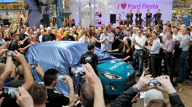 Ford-fabrik klar med første Fiesta
