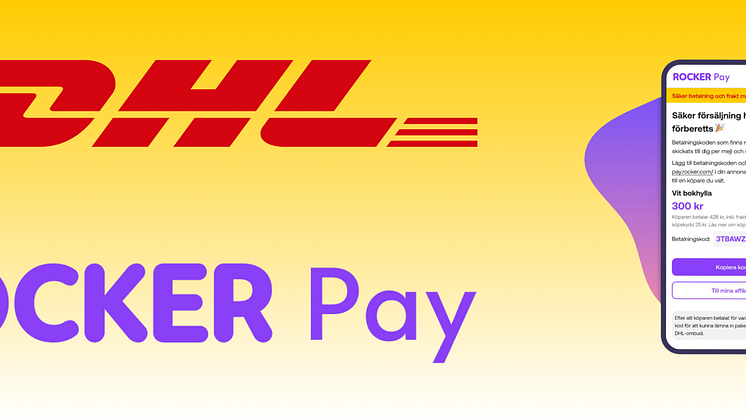 DHL och Rocker Pay i samarbete för en tryggare kundupplevelse