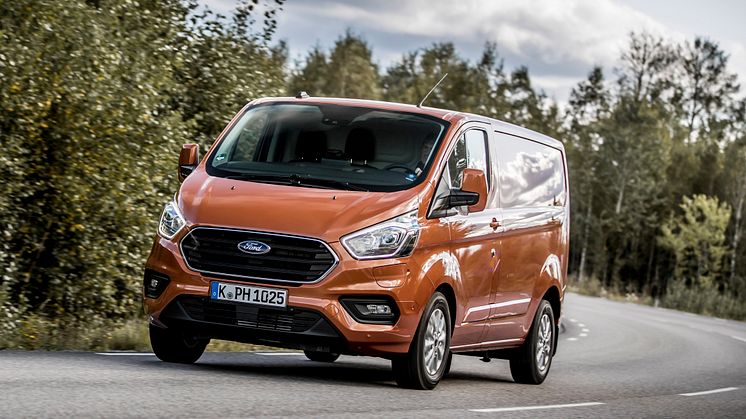 Ford Transit Custom ladbar hybrid 2019