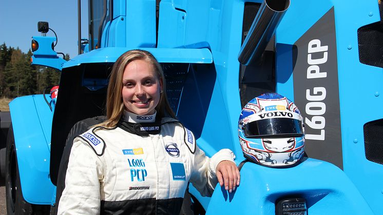Volvo L60G PCP - Karin Olsson rekordförare hjullastare
