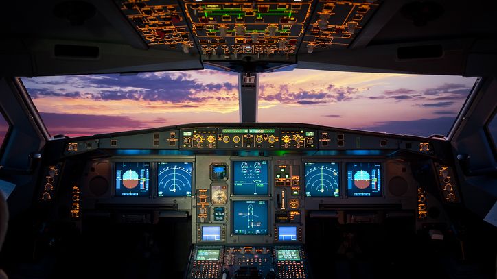 Image - Cobham SATCOM - Cockpit interior