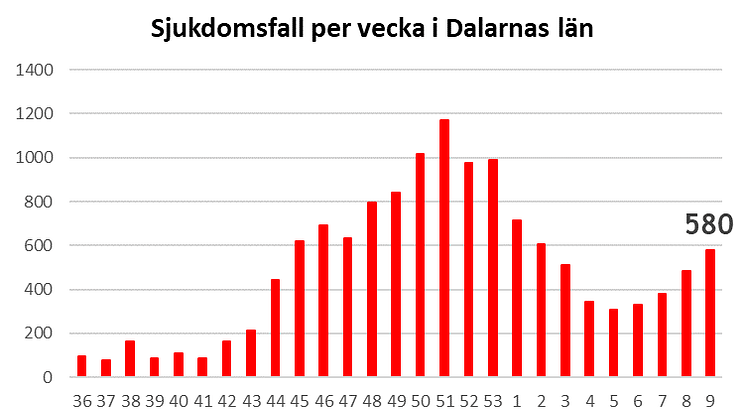 Länsstyrelsen informerar om läget i Dalarnas län 12 mars 2021