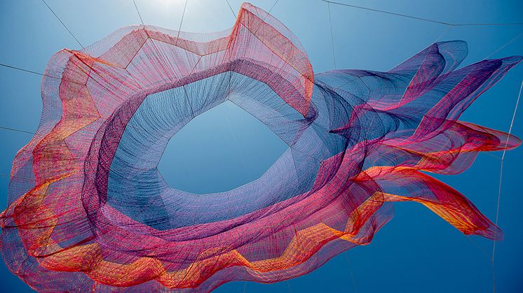 Janet Echelman, 1.78. Foto: Beverly Hills Conference & Visitors Bureau