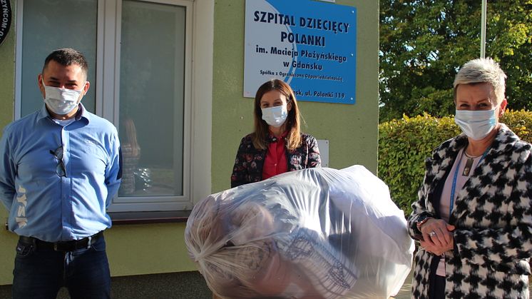 JYSK Polska po raz kolejny wsparł Szpital Dziecięcy w Gdańsku