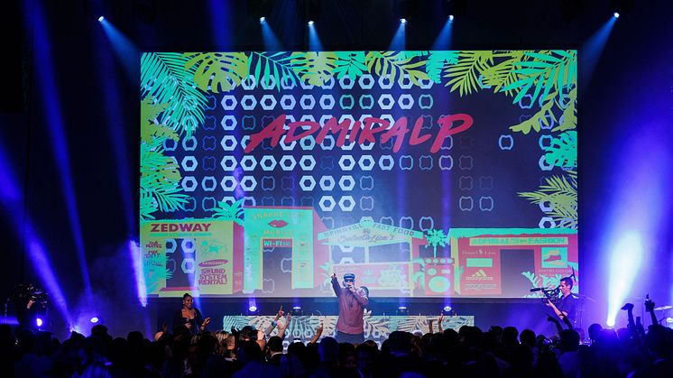 Admiral P årsfest JYSK