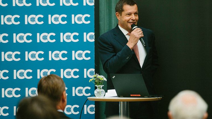 Fredrik Cappelen tar plats i ICC:s globala styrelse, ICC Executive Board