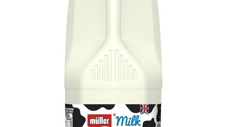 Müller Milk & Ingredients to reduce plastic use and food waste as it simplifies fresh milk and cream range