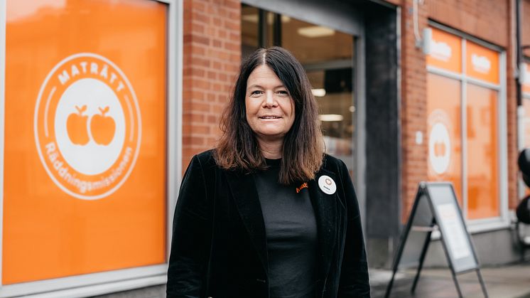 Butikschef Maria Lorentzon
