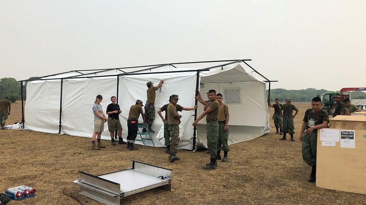 MSB:s basläger San José de Campamento, Bolivia