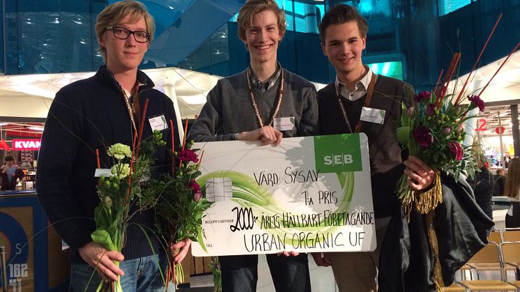 Kit för svampodling vann Sysavs Hållbarhetspris