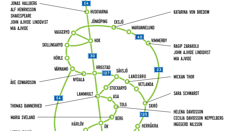Smålands Kulturfestival 2014 blir en litterär fest!