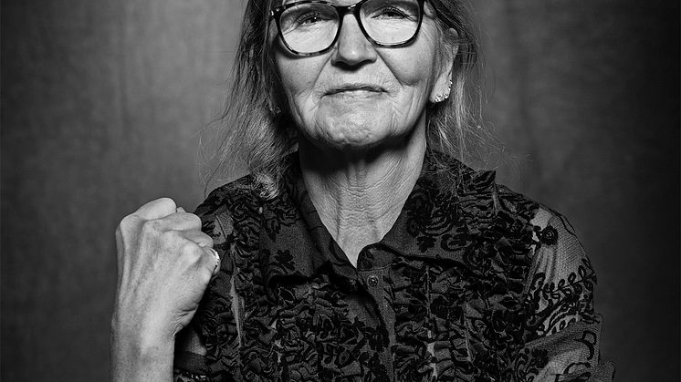 ”Det var inte ett jobb för den som ville vara snygg och ren, men jag älskade det och saknar det fortfarande varje dag." - Sirpa Mäkitalo, svetsare. Foto: Lena Öritsland.