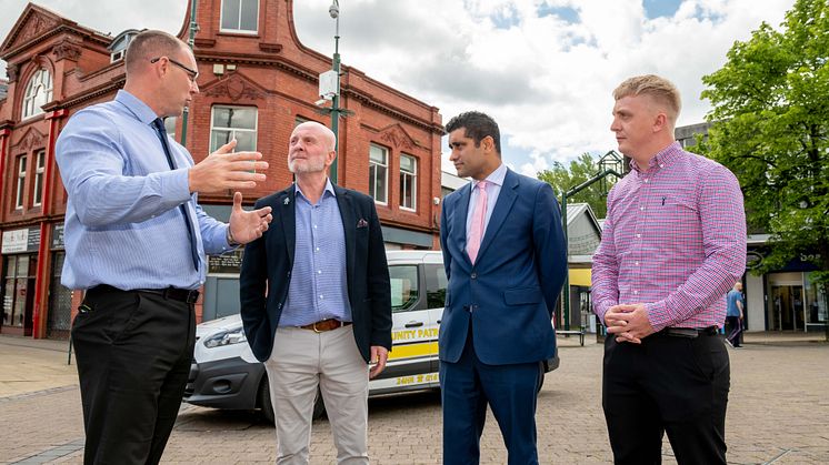 ​New CCTV for Radcliffe as town regeneration moves forward