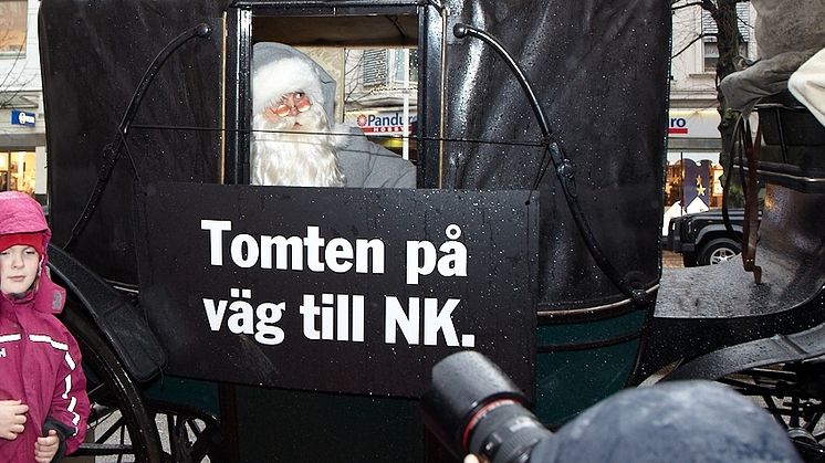 På söndag premiärvisas NK:s julskyltning i Göteborg.