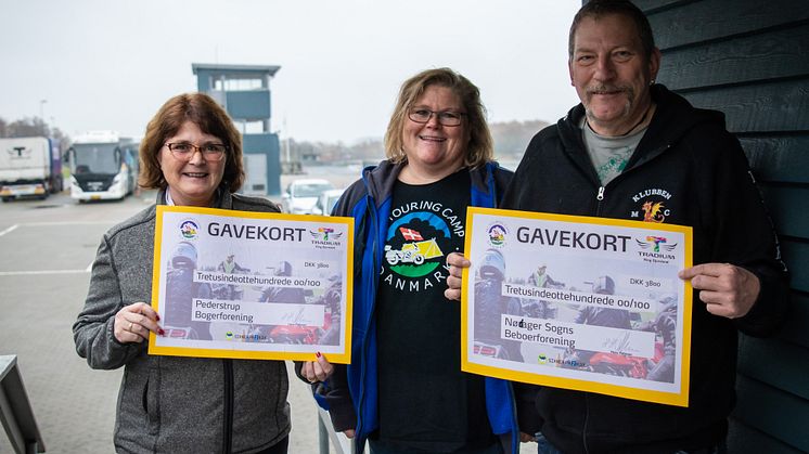 Fra venstre mod højre: Vibeke Granholm, Lenette Salholt Jonsson og Thomas Lynbech, Vibeke Granholm