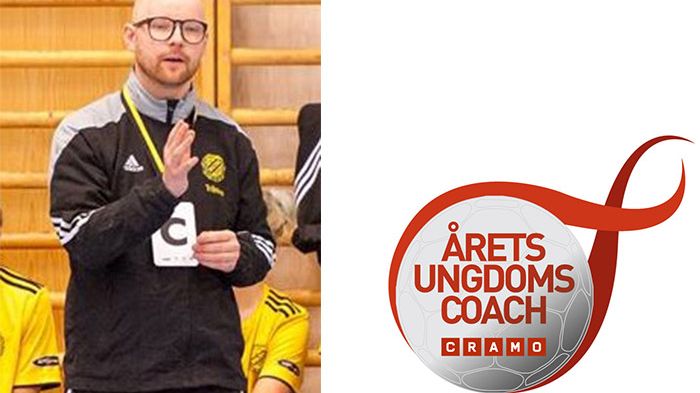 Mattias Holmqvist, IK Bolton, finalist i Årets Ungdomscoach i handboll