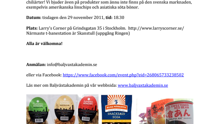 Bönsnacks – Är det gott?