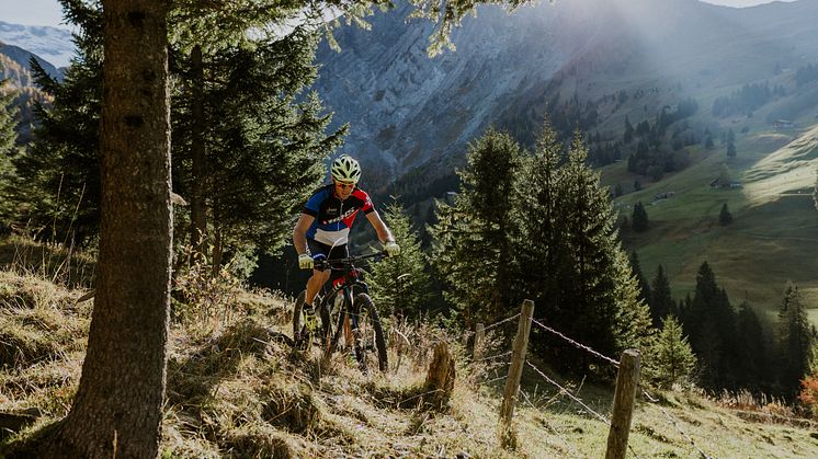 Biking in Adelboden 