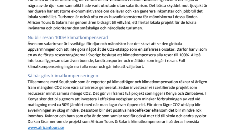 Frivillig klimatkompensation för resor fungerar inte