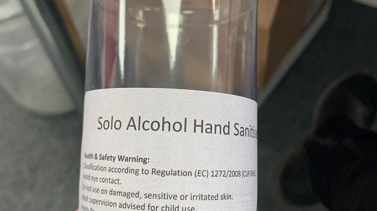 Horsham maintenance depot has beenturned into a bottling plant for hand sanitiser